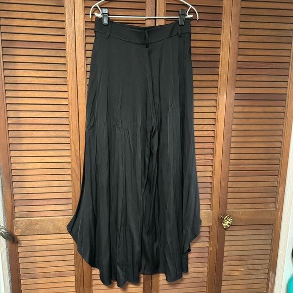 NWOT Lilysilk Fig Wide-legged Silk Pants Black 28 - Picture 3 of 4